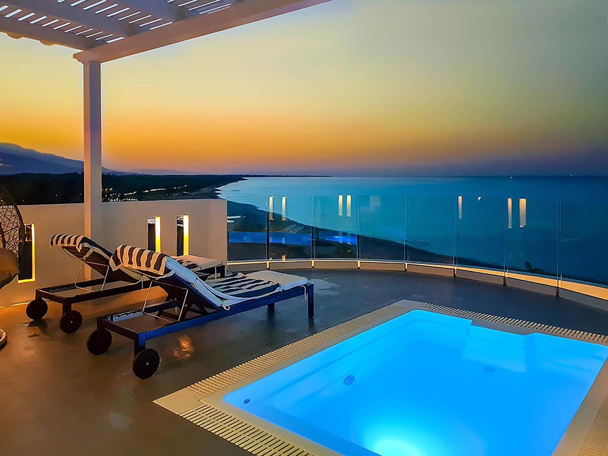 Panorama Suites & Spa - Adults Only Stomion  Ngoại thất bức ảnh