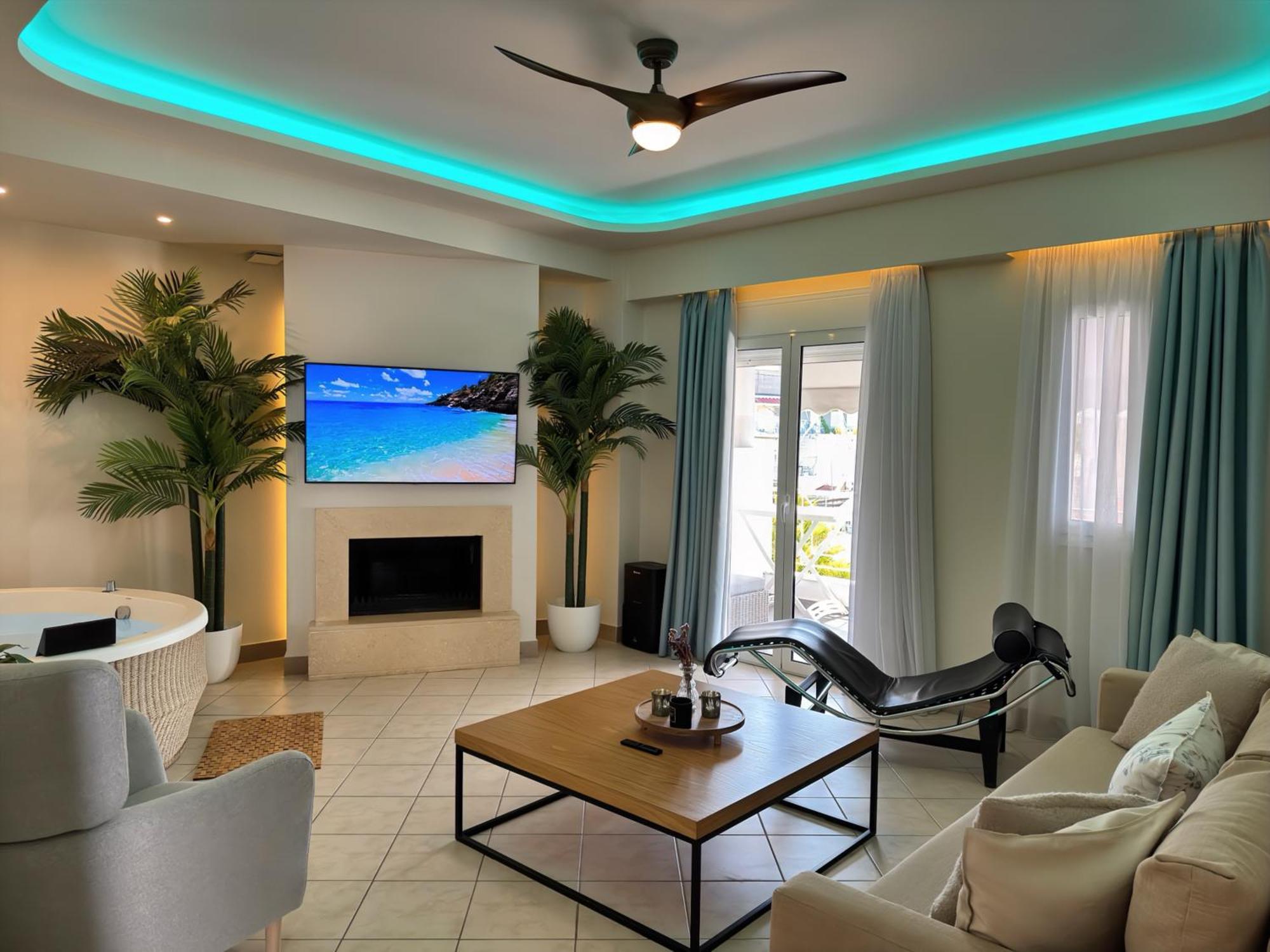 Panorama Suites & Spa - Adults Only Stomion  Phòng bức ảnh